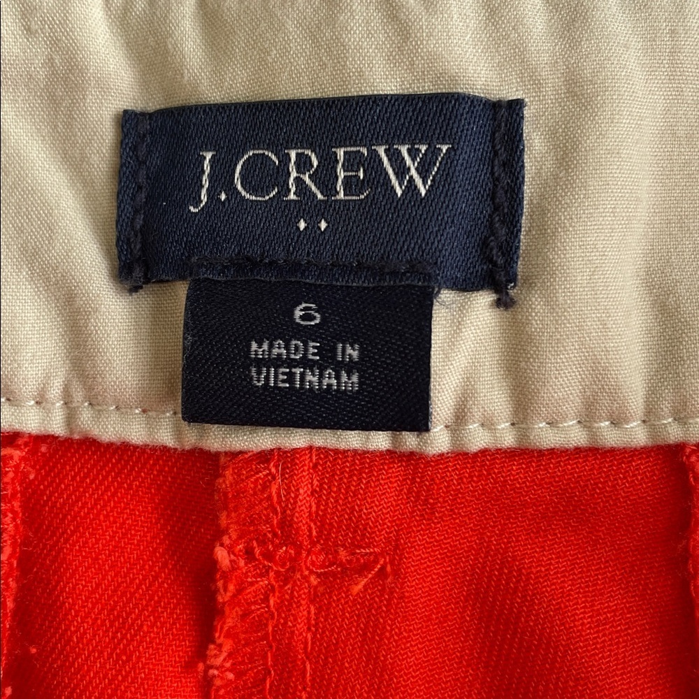 J.Crew Organge Shorts - Picture 3 of 3